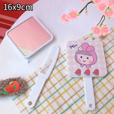日常用のカスタマイズ可能なメイク コンパクト ミニ ポケット スクウェア バニティ 化粧鏡
