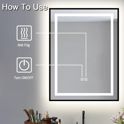 LED バスルーム ミラー と 先進 テクノロジー で バスルーム の 照明 を 改良 する