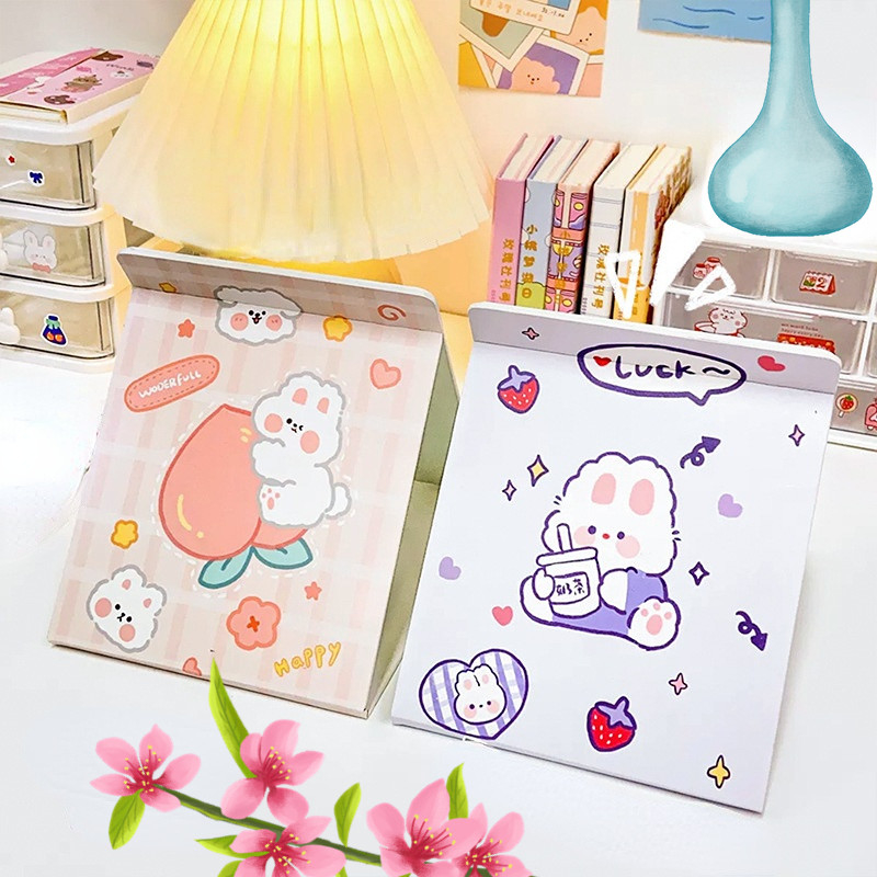 エクストラLOGO はい かわいい心臓形折りたたみ可装化粧鏡 旅行用・化粧品用