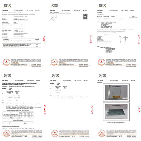 中国 Qingdao High Art Glass Co., Ltd. 認証